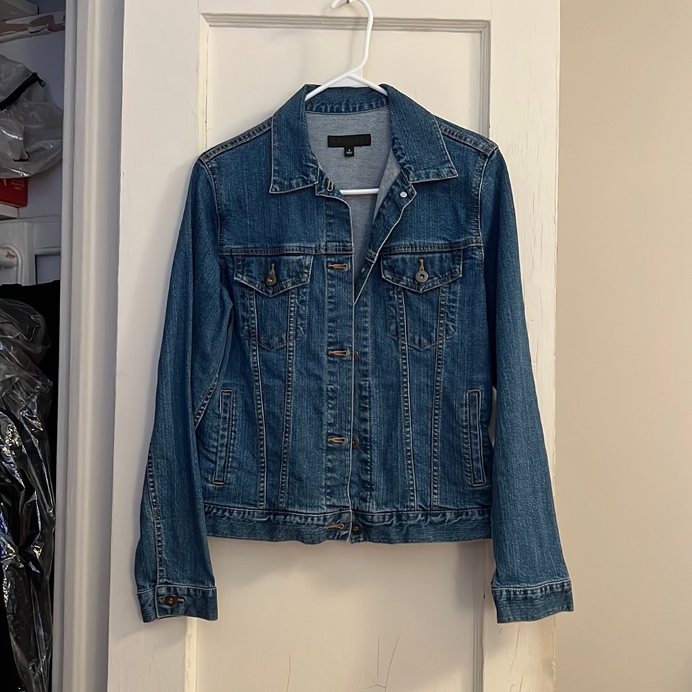 Uniqlo Simple Basic Denim Jacket Small - image 1